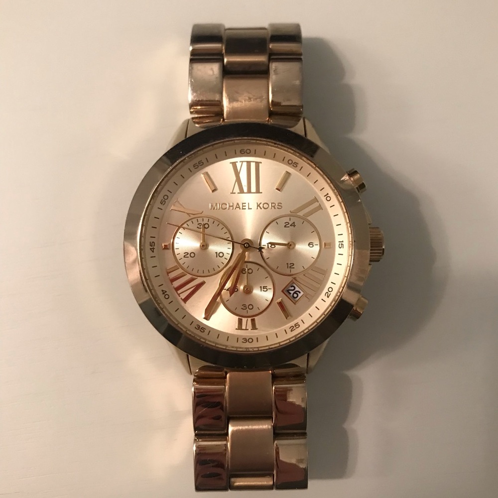 Gold Michael Kors Watch